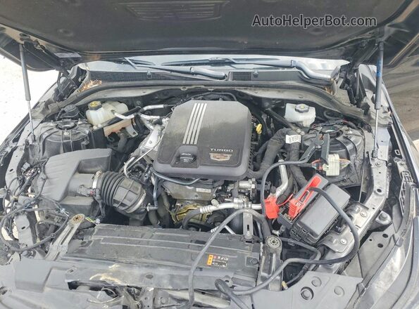 1G6DU5RK0P0122734 2023 CADILLAC CT5 Черный Вид задней части салона