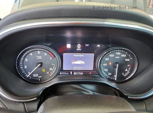 1G6DU5RK5L0138650 2020 CADILLAC CT5 Black ხელსაწყოთა პანელის ხედი
