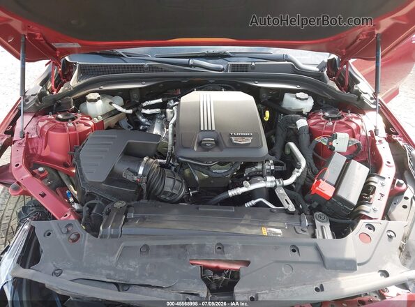 1G6DU5RK7N0115650 2022 CADILLAC CT5 Red Vista trasera
