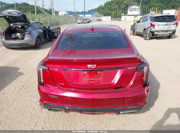 1G6DU5RK7N0115650 2022 CADILLAC CT5 Red 