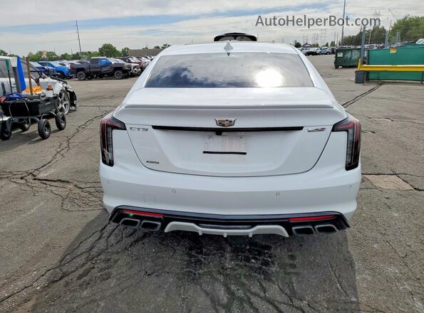 1G6DV5RW0R0116502 2024 CADILLAC CT5 White Widok z tyłu