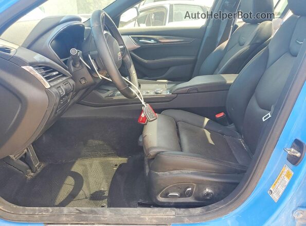 1G6DV5RW1P0108549 2023 CADILLAC CT5 Синий Вид салона спереди