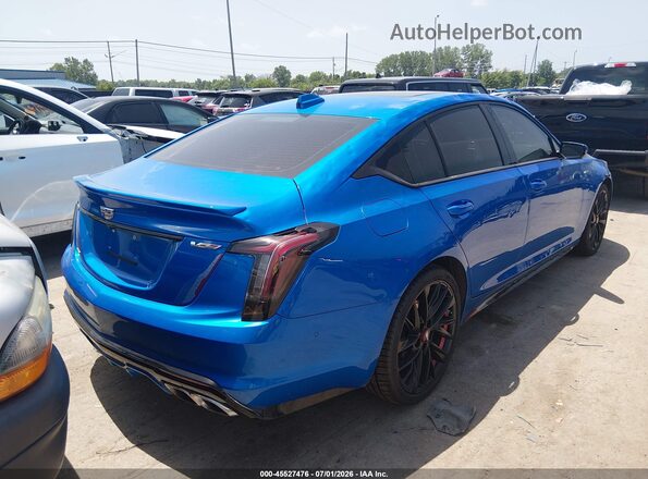 1G6DV5RW8R0115663 2024 CADILLAC CT5 Blue Задня права чверть