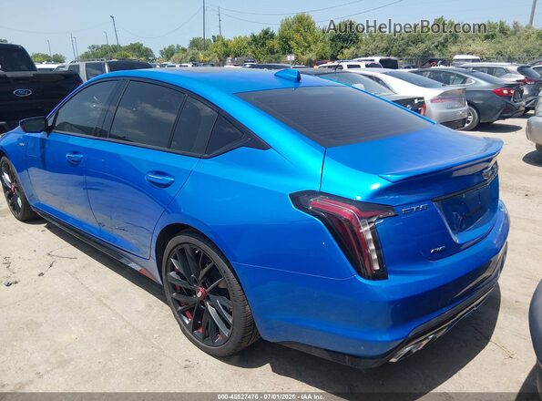 1G6DV5RW8R0115663 2024 CADILLAC CT5 Blue Задня ліва чверть
