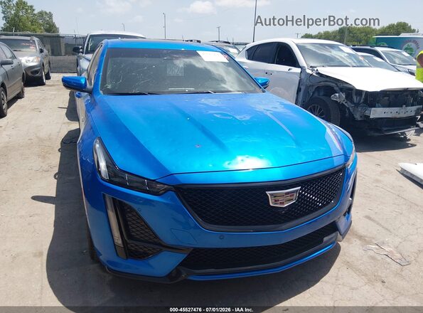 1G6DV5RW8R0115663 2024 CADILLAC CT5 Blue Вид щитка приладів