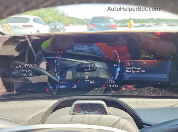 1G6DV5RW9T0107529 2026 CADILLAC CT5 Серый Вид щитка приборов