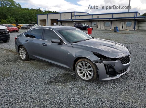 1G6DW5RK6M0108360 2021 CADILLAC CT5 Gray Առջևի աջ