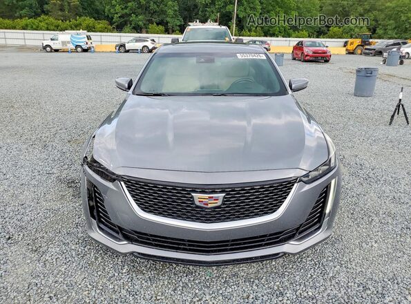 1G6DW5RK6M0108360 2021 CADILLAC CT5 Gray Դիմացի տեսք