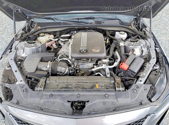 1G6DW5RK6M0108360 2021 CADILLAC CT5 Gray Սալոնի հետևի տեսք