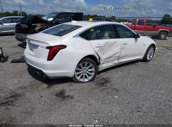 1G6DX5RK2P0157492 2023 CADILLAC CT5 White Задня права чверть