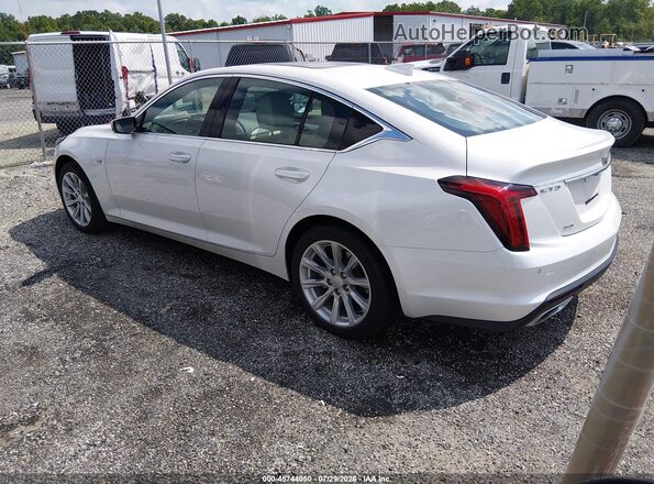 1G6DX5RK2P0157492 2023 CADILLAC CT5 White Задня ліва чверть
