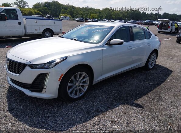 1G6DX5RK2P0157492 2023 CADILLAC CT5 White Передня ліва чверть