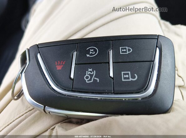 1G6DX5RK2P0157492 2023 CADILLAC CT5 White Вид панелі приладів