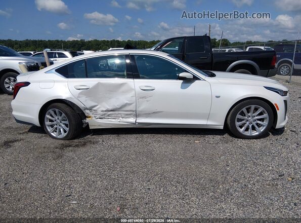 1G6DX5RK2P0157492 2023 CADILLAC CT5 White Вид задньої частини салону