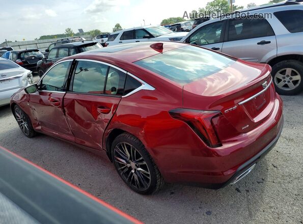 1G6DX5RK4P0118810 2023 CADILLAC CT5 Красный Задняя левая четверть