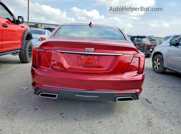 1G6DX5RK4P0118810 2023 CADILLAC CT5 Красный Вид сзади