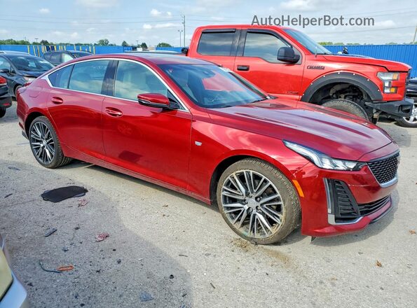 1G6DX5RK4P0118810 2023 CADILLAC CT5 Красный Передняя правая четверть