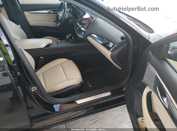 1G6DX5RK9L0122135 2020 CADILLAC CT5 Черный Вид салона спереди