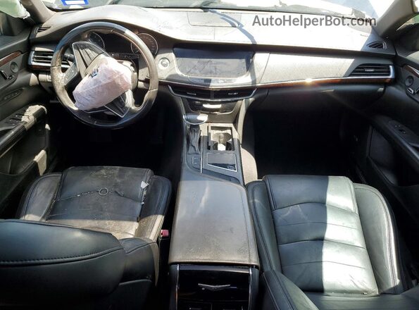 1G6KA5RX8JU153399 2018 CADILLAC CT6 Black წინა პანელის ხედი