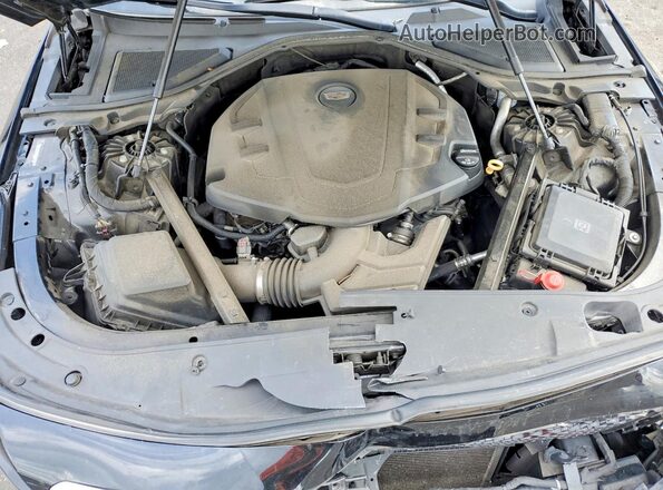 1G6KB5RS0JU121631 2018 CADILLAC CT6 Черный Вид задней части салона