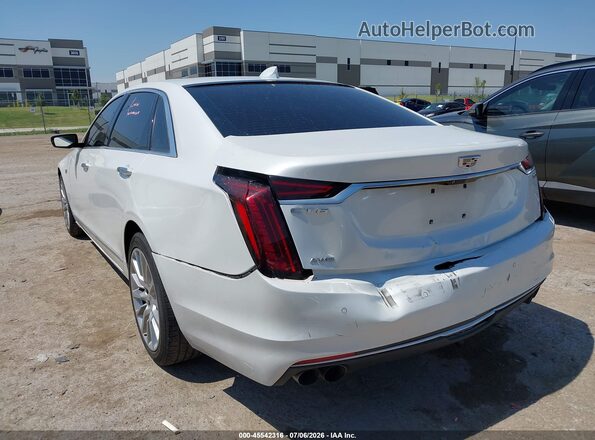 1G6KB5RS1KU113779 2019 CADILLAC CT6 Белый Задняя левая четверть