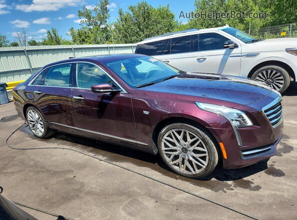 1G6KB5RS3HU203184 2017 CADILLAC CT6 Brown წინა მარჯვენა