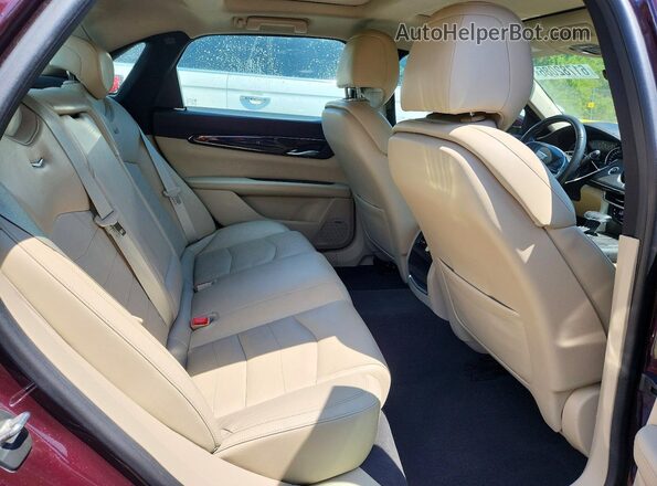 1G6KB5RS3HU203184 2017 CADILLAC CT6 Brown უკანა სავარძლების ხედი