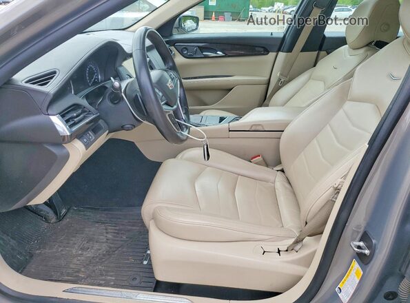 1G6KB5RS5JU151885 2018 CADILLAC CT6 Tan წინა სალონის ხედი