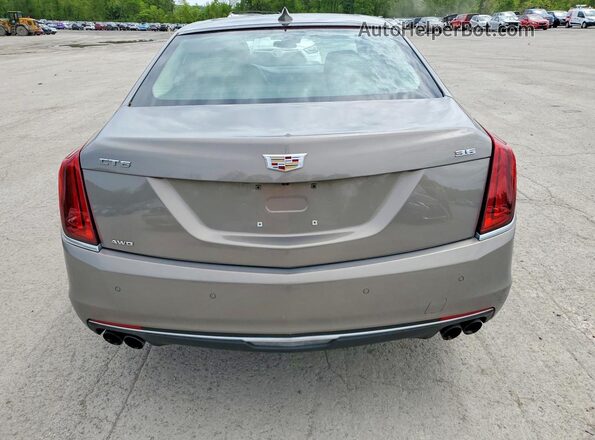 1G6KB5RS5JU151885 2018 CADILLAC CT6 Tan უკანა ხედი