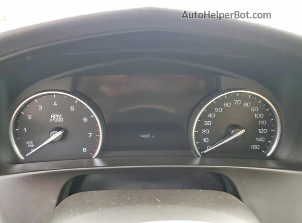 1G6KB5RS5JU151885 2018 CADILLAC CT6 Tan ხელსაწყოთა პანელის ხედი
