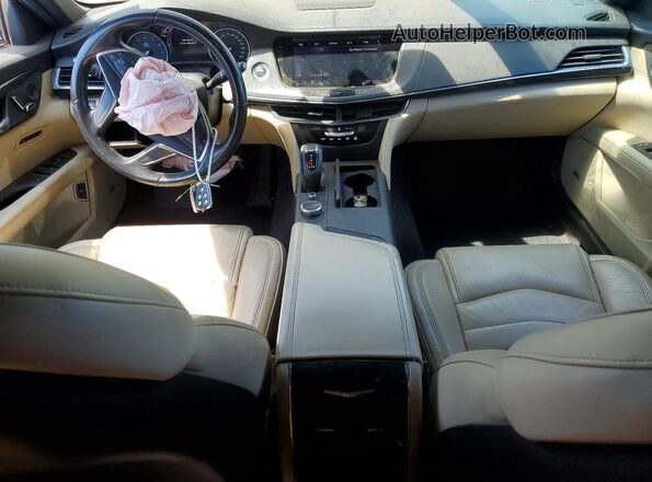1G6KB5RS8KU130109 2019 CADILLAC CT6 Black Dashboard view