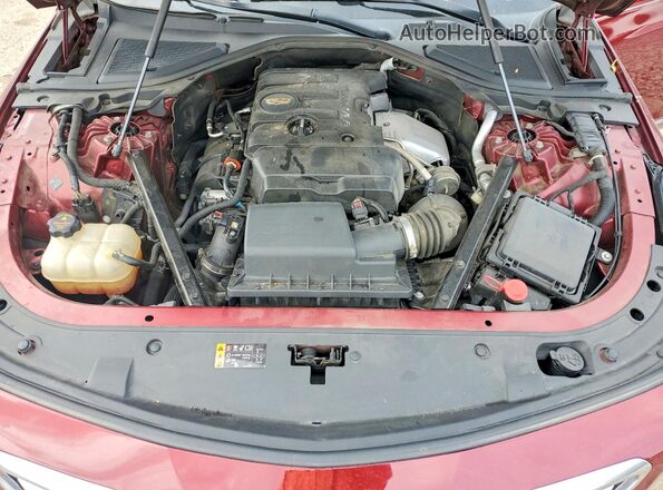 1G6KC5RX9GU165984 2016 CADILLAC CT6 Бордовый Вид задней части салона