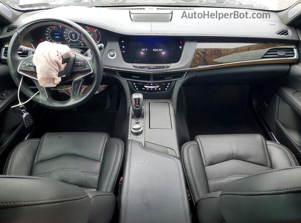 1G6KE5RS5LU109193 2020 CADILLAC CT6 Silver Widok deski rozdzielczej