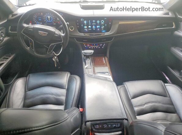 1G6KL5RSXJU104042 2018 CADILLAC CT6 Black წინა პანელის ხედი