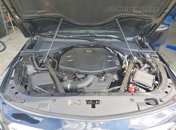 1G6KL5RSXJU104042 2018 CADILLAC CT6 Black უკანა სალონის ხედი