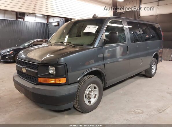 1GAWGEFF1H1243605 2017 CHEVROLET EXPRESS Gray Przód lewy