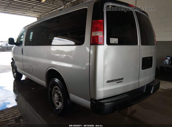 1GAWGEFF7G1280236 2016 CHEVROLET EXPRESS Silver Հետևի ձախ