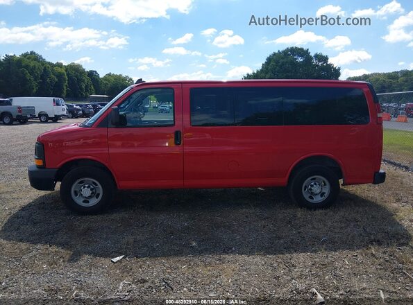 1GAWGEFG0G1280099 2016 CHEVROLET EXPRESS Red Widok wnętrza 360 stopni