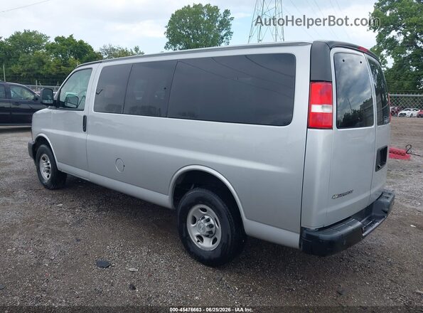 1GAWGEFG1K1330582 2019 CHEVROLET EXPRESS Silver Задня ліва чверть