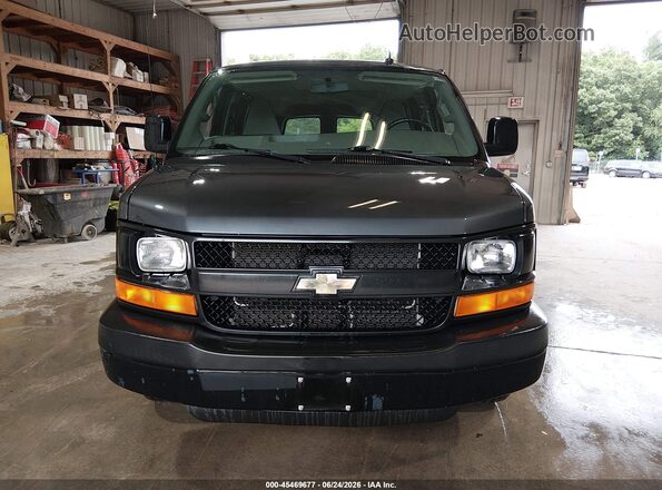 1GAWGEFG2G1242678 2016 CHEVROLET EXPRESS Gray Vista interior de 360 grados
