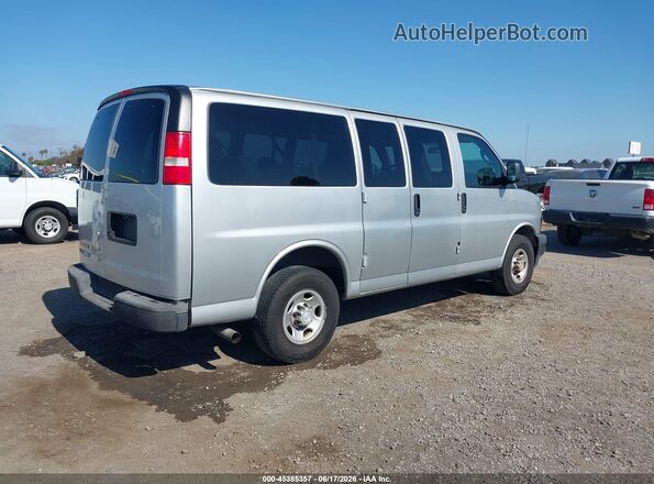 1GAWGEFG2K1282252 2019 CHEVROLET EXPRESS Silver Հետևի աջ