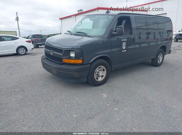 1GAWGEFG4H1228797 2017 CHEVROLET EXPRESS Gray Front left