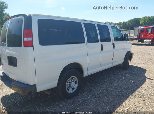 1GAWGEFG5K1343772 2019 CHEVROLET EXPRESS White Հետևի աջ