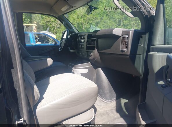1GAWGEFP1L1259627 2020 CHEVROLET EXPRESS Black Vista interior delantera