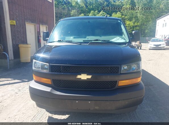 1GAWGEFP1L1259627 2020 CHEVROLET EXPRESS Black Vista interior trasera