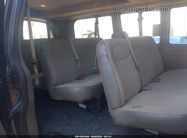 1GAWGEFP1L1259627 2020 CHEVROLET EXPRESS Black Vista de la etiqueta del VIN