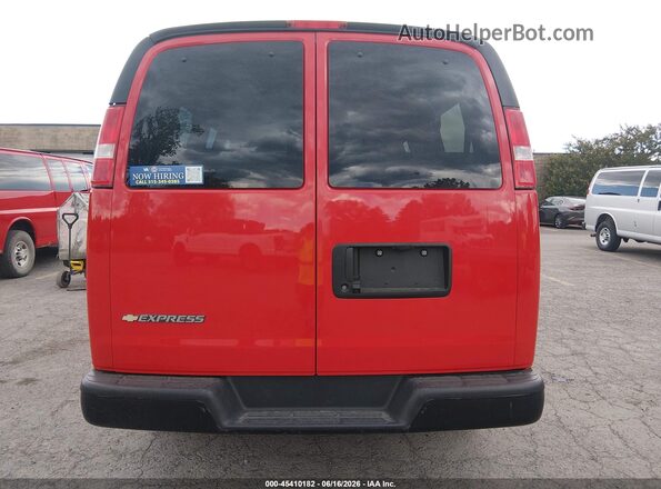 1GAWGEFPXP1105827 2023 CHEVROLET EXPRESS Red 