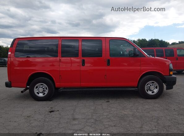 1GAWGEFPXP1105827 2023 CHEVROLET EXPRESS Red 