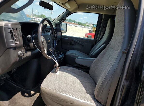 1GAWGFFGXG1240120 2016 CHEVROLET EXPRESS Black Vista interior delantera
