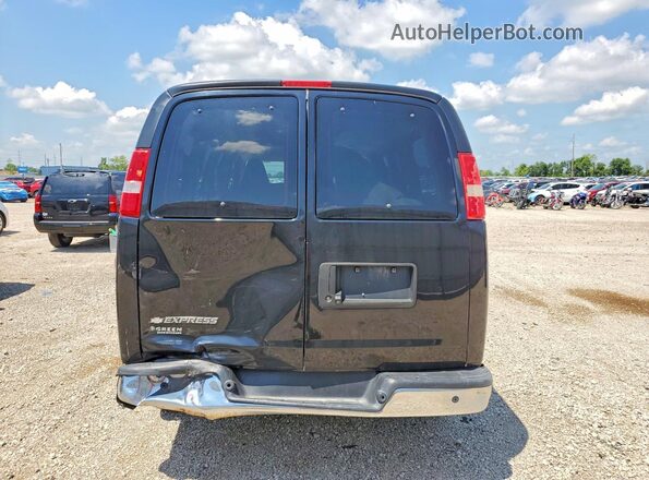 1GAWGFFGXG1240120 2016 CHEVROLET EXPRESS Black Vista trasera